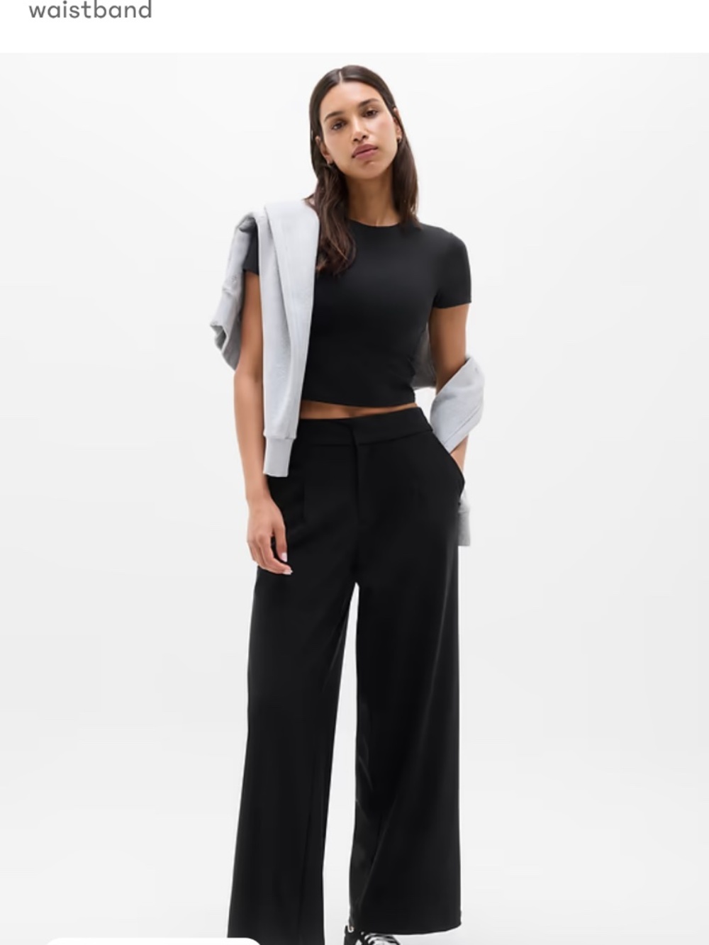 NEW WITH TAGS ATHLETA, black petite, size 0, Pinnacle Trouser.
